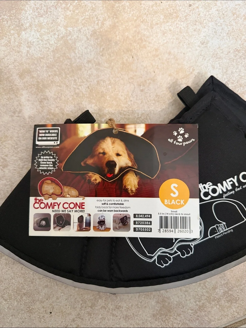 All Four Paws Comfy Cone soft recovery